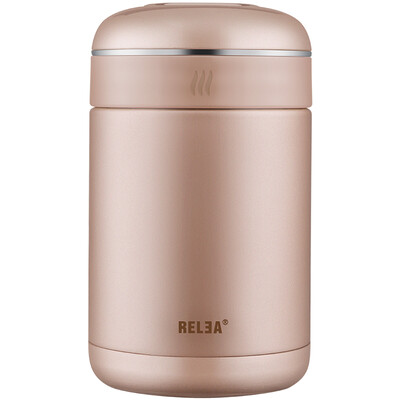 

【Jingdong Supermarket】 biological / RELEA 540ML stainless steel vacuum liner boring pot portable insulation lunch box stew pot hibiscus powder