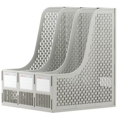 

KINARY KINARY SN103 Advanced Information Frame File Basket File Bar 3 Grid Gray