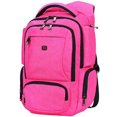 

SWISSGEAR computer bag 146 inch fashion business notebook computer backpack male&female student bag travel shoulder bag SA-9848 pink