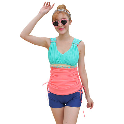 

QIHAI 5224-2 Women's Two Piece Tankini Swimsuit