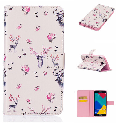 

Deer Design PU Leather Flip Cover Wallet Card Holder Case for SAMSUNG GALAXY A5 2016A510