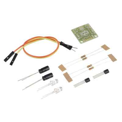 

New 5MM LED Simple Flash Light Circuit Production Board DIY Kit Set