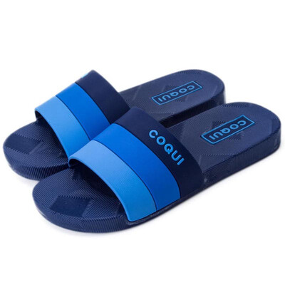 

Jingdong supermarket cool coqui bathroom slippers couple slippers gradient color home cool slippers purple 38 yards LJ85492