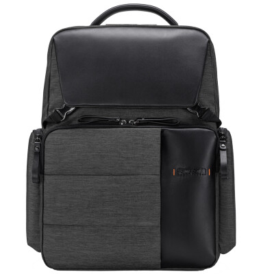 

Samsonite / new beauty black standard new shoulder bag cowhide light luxury multi-functional computer package simple backpack AO9 * 48001