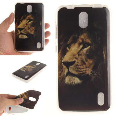 

Lions Pattern Soft Thin TPU Rubber Silicone Gel Case Cover for HUAWEI Y625