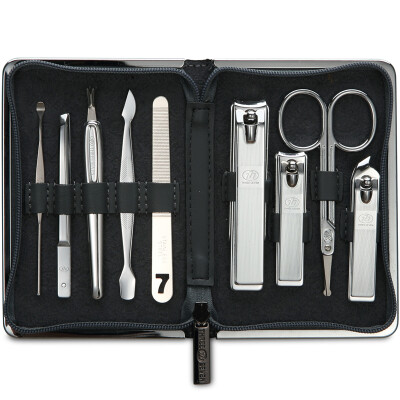 

【Jingdong Supermarket】 777 Nail Knife Set Nail Clamp Clamp Set 9pcs Set TS-940TC Black