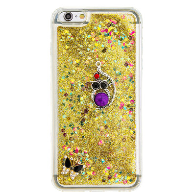 

Dynamic Quicksand Glitter Liquid Soft TPU Case Cover For IPHONE 7PLUS
