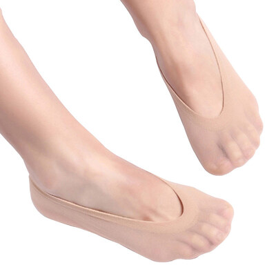 

[Супермаркет] Jingdong Langsha чулки носки 6 пар носков нескользящие силиконовые кружева стелс лодка носки носки неглубокие рот от анти-женщина черные чулки Размер