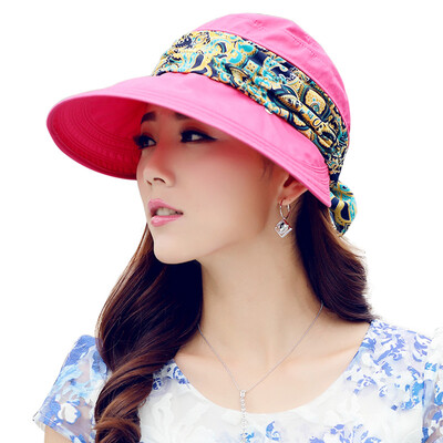 

[Jingdong supermarket] Lan Shiyu M4008 sun hat female spring and summer can be folded sun sun hat white