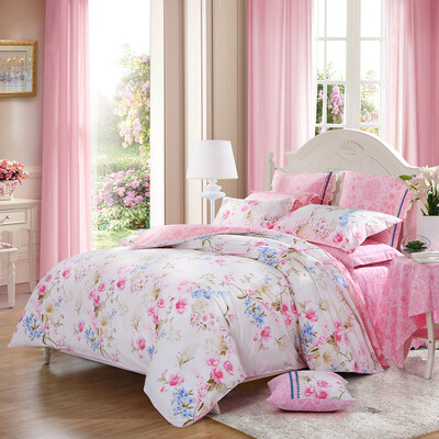 

MERCURY print cotton bed set/bed kit (duvet cover/bed sheet/pillowcase)