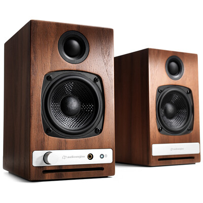 

Акустический двигатель (Audioengine) HD3 флагманский настольный Bluetooth-динамик грецкий орех