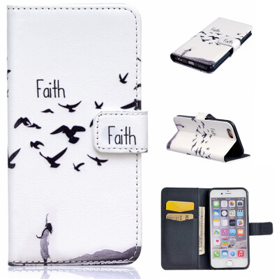 

Faith Design PU Leather Flip Cover Wallet Card Holder Case for IPHONE 6 PLUS/6S PLUS