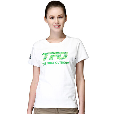 

TFO T-shirt quick dry sweat breathable outdoor leisure T-shirt 613614 female models spring green M