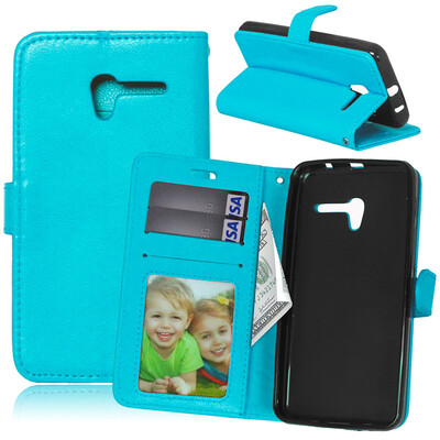 

BlueStyle Classic Flip Cover with Stand Function and Credit Card Slot for Alcatel Pop 3 5