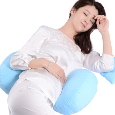 

Pregnant women pregnant pillow pillow sleeping pillow pillow pillow pillow ly801s-b1 elegant blue all yards (80 * 30cm