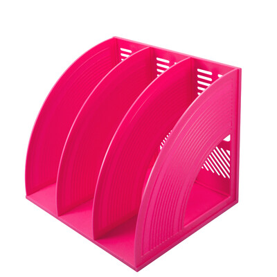 

Glen Glosen C2113 colorful sturdy file rack file basket file tray newspaper rack data finishing bar red