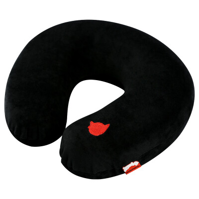 

【Jingdong Supermarket】 iron arm Astro wood headrest car with office neck pillow U-pillow memory cotton single loaded JYJZ-01 red