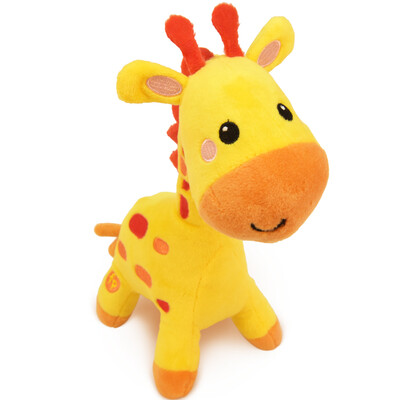 

Fisher-Price -style plush toys small elephant handball training baby hands grasp baby color identification doll doll doll FPL006