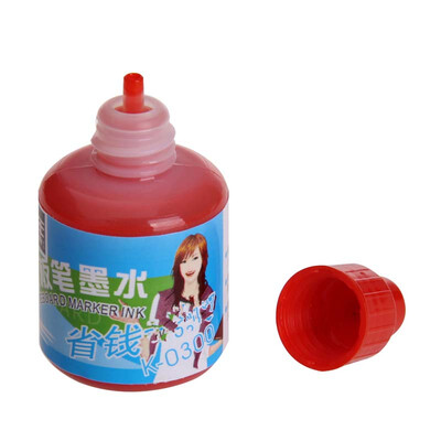 

Genvana K-0300 Whiteboard Pen Special Ink 20ml - Red Single