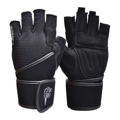 

Snail WONNY JS-053 fitness gloves men&women equipment gloves half finger belt wrist gray XL