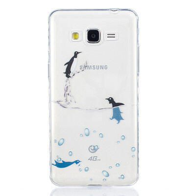 

Small dolphins Pattern Soft Thin TPU Rubber Silicone Gel Case Cover for SAMSUNG GALAXY Grand Prime G530