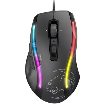 

Мороженое (ROCCAT) Magic Panther King версия Kone EMP кабель игровая игровая мышь Мышь для выживания джедаев, чтобы съесть куриную мышь