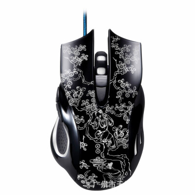 

The spotlight leopard 169 colorful LED mouse USB notebook computer mouse optical mouse