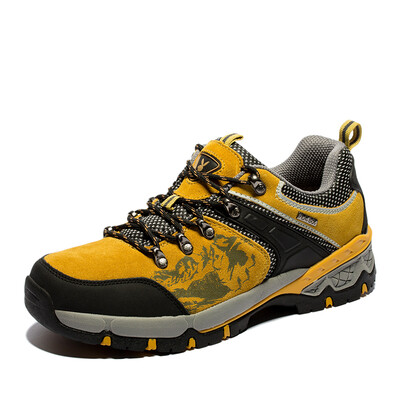 

Playboy PLAYBOY Men&39s low to help off-road hiking men&39s shoes PM16220 yellow 40 yards