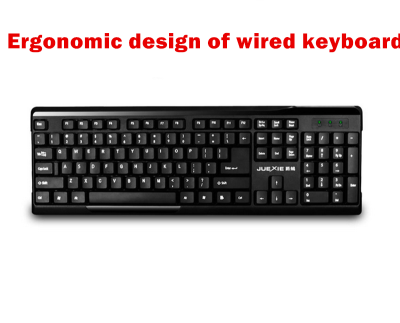 

Wired Gaming Keyboard 104 Keys Ergonomic design Teclado USB Powered for Desktop Laptop