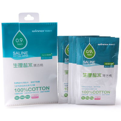 

Healthy (adult) adult sterile saline clean cotton independent package 15x20cm, 33 tablets