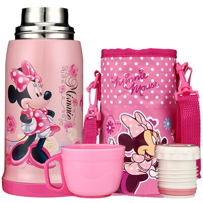 

Disney (Disney) Кубок изоляции Minnie 460ML детский вакуумный студийный изоляционный чайник HM1909-2 для отправки наборов для дайвинга