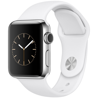 

Apple Watch Series 2 Smart Watch (38mm stainless steel case white sports watch GPS 50 meters waterproof Bluetooth MNP42CH / A