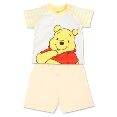 

Disney baby children's short-sleeved shorts suit jacket pants out suit 831610311 yellow 110 yards