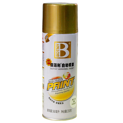 

Botny automatic painting botny car paint motor paint graffiti spray paint pot wall wheel paint gold 230g B-1924 190 varnish