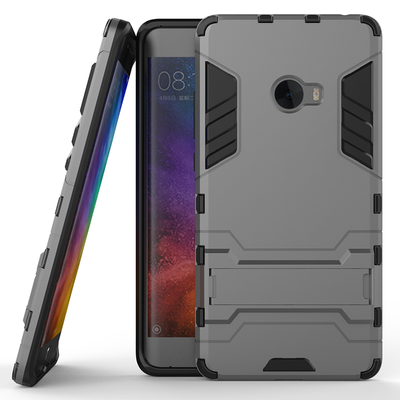 

Серый Slim Robot Armor Kickstand Ударопрочный жесткий корпус из прочной резины для XIAOMI Note2