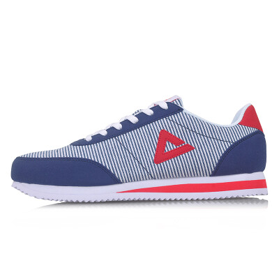 

Peak (PEAK) male casual shoes light comfortable comfortable retro shoes DE052877 red / deep blue 40 yards