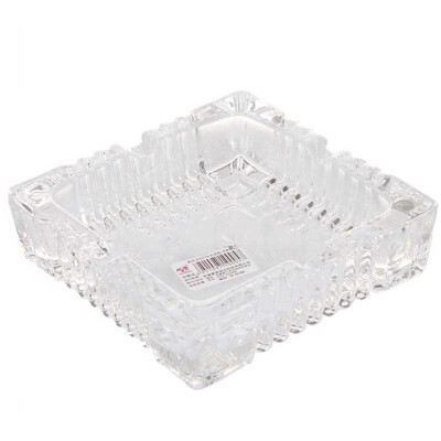 

Jingdong Supermarket] Fidila (FIDLA) square glass ashtray 12cmKTG7116-3