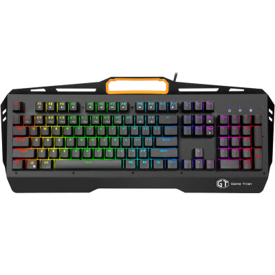 

Colorful (Delux) KM9028 wired keyboard game keyboard mechanical feel RGB backlight