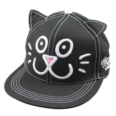 

【Jingdong Supermarket】 Meng Si Ke (MSEK) BMZ161077 children baseball cap Korean version of the cat ears lovely hat three-dimensional cartoon cap cap white