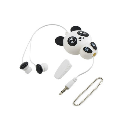 

1шт Мультфильм Выдвижной-вкладыши Earbud наушники для мобильного телефона компьютера