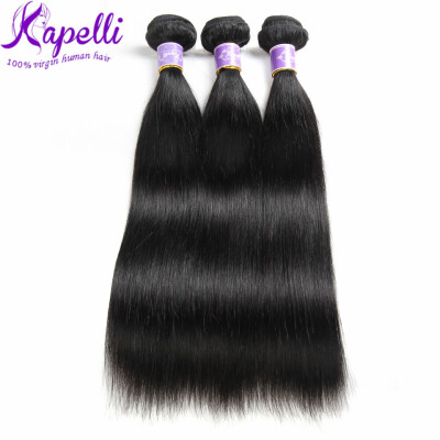 

7A Brazilian Virgin Hair Straight Human Hair Weave 3 Bundles Straight Virgin Hair Rosa Hair Products Brazilian Straight Bundles