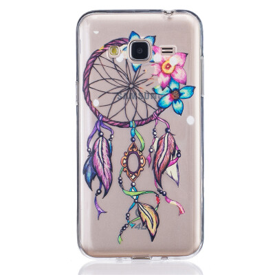 

Flowers chimes Dress girl Pattern Soft Thin TPU Rubber Silicone Gel Case Cover for SAMSUNG Galaxy J3 2016/J310