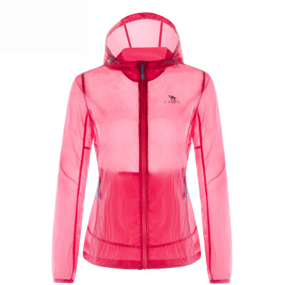 

Camel (CAMEL) outdoor skin clothing couple models light speed dry jacket female A7S145110 pink