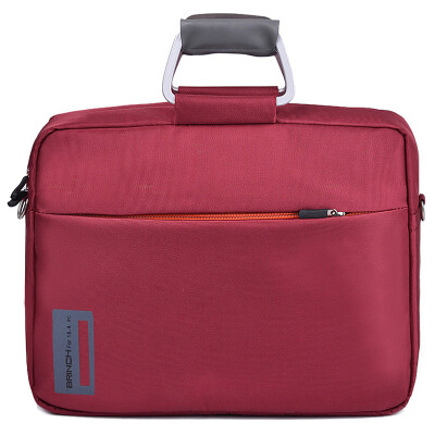 

British BRINCH computer bag 141-144 inch male&female Japanese&Korean wind shoulder portable computer special package BW-127 red