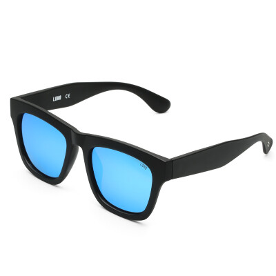 

LOHO Eyewear Life New Colorful Polarized Sunglasses Women's Face Big Frame Driving Sunglasses Male LHK001 Blue