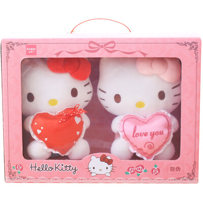 

Hello Kitty Hello Kitty плюшевые игрушки куклы куклы куклы подушки подушки подарок на день рождения набор 718cm розовый KT1081-2