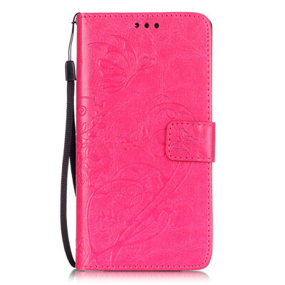 

Rose Flower Design PU Leather Flip Cover Wallet Card Holder Case for HUAWEI HONOR 5X