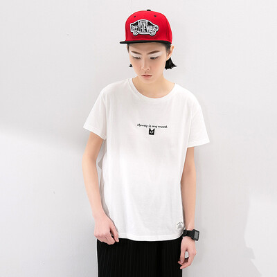 

Начало TOYOUTH Arts & Crafts Вышивка с коротким рукавом Футболка 8620131156 White White M