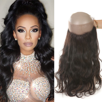 

8a 360 Lace Frontal Closure Lace Frontals 360 Lace Frontal Peruvian Body Wave Natural Hair 360 Lace Virgin Hair With Baby Hair