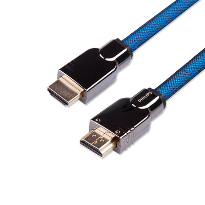 

Philips PHILIPS SWL6120 luxury gold-plated HDMI high-definition line version 20 3d function 2k 4k resolution computer TV set-top box cable HD interface line 3 meters